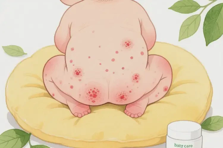 幼兒屁股出濕疹能徹底自愈嗎(圖2)