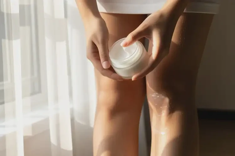 女生小腿起濕疹不管它會自己痊愈嗎(圖2)