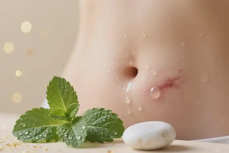 女生肚子長(zhǎng)濕疹可以徹底自愈嗎(圖1)