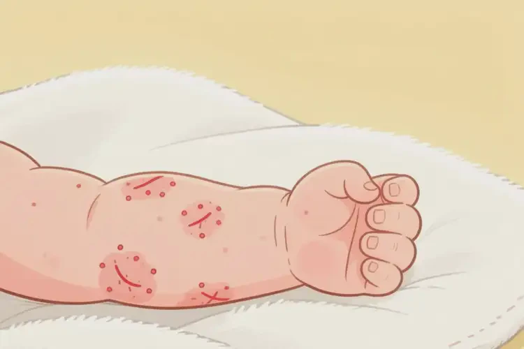 嬰幼兒手臂上出現(xiàn)濕疹能靠自己自愈嗎(圖3)