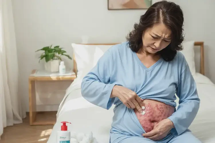 女性肚子上經(jīng)常起濕疹不管它會自己痊愈嗎(圖3)