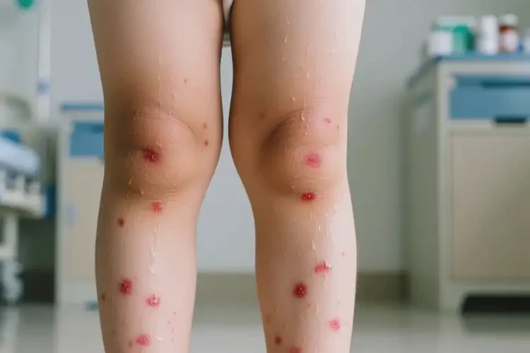 小孩小腿上偶爾起濕疹可以徹底自愈嗎(圖4)