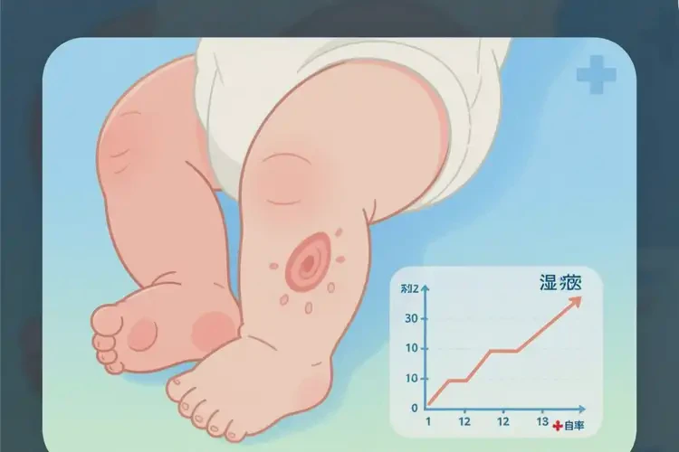 寶寶大腿容易起濕疹能徹底自愈嗎(圖4)