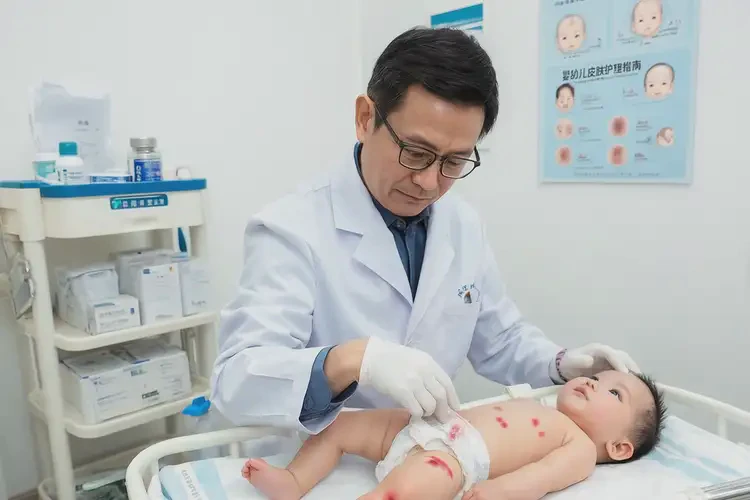 寶寶大腿上經(jīng)常起濕疹不管它會自己痊愈嗎(圖2)