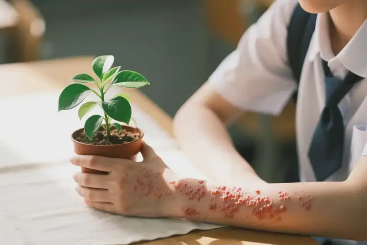 大學(xué)生手臂有濕疹可以徹底自愈嗎(圖3)