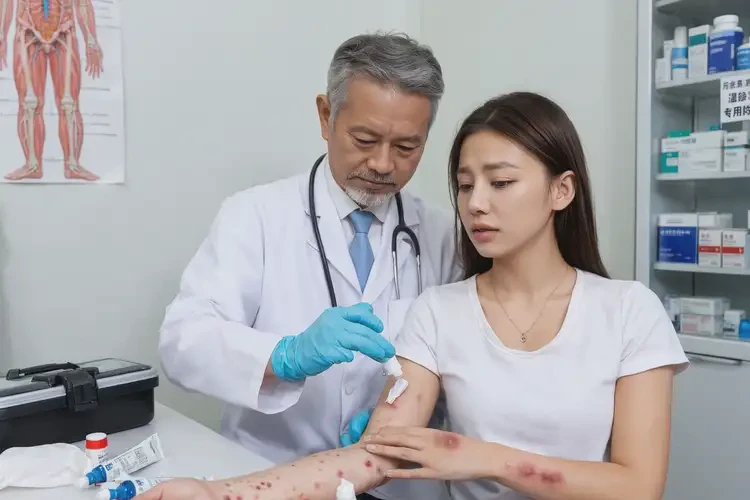 女人屁股經(jīng)常長濕疹不管它會自己痊愈嗎(圖3)