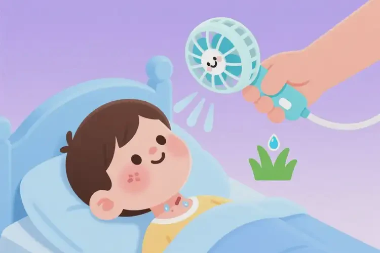 少兒脖子出濕疹能夠徹底治愈嗎(圖1)