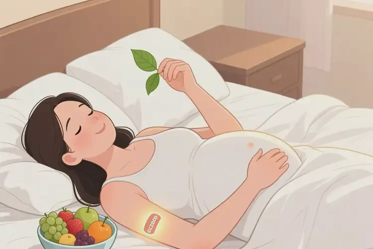 產(chǎn)婦身上容易長濕疹可不可以徹底自愈(圖2)