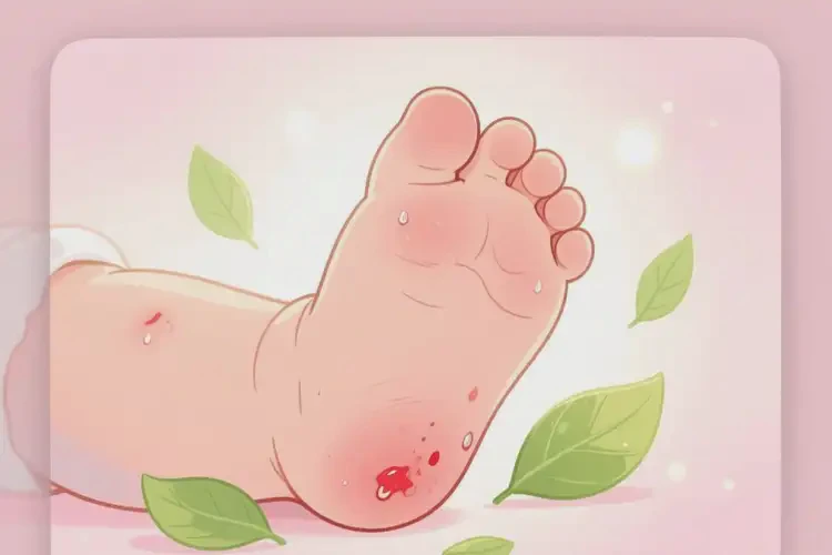 新生兒腳上經(jīng)常長(zhǎng)濕疹能靠自己自愈嗎(圖2)