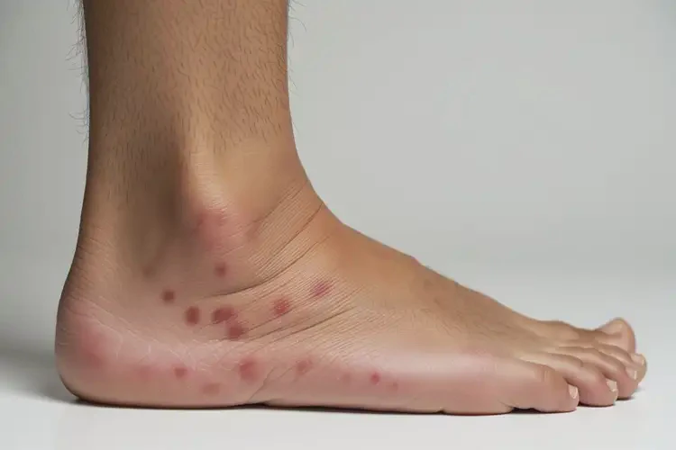 男人腳上出濕疹不管它會(huì)自己自愈嗎(圖4)