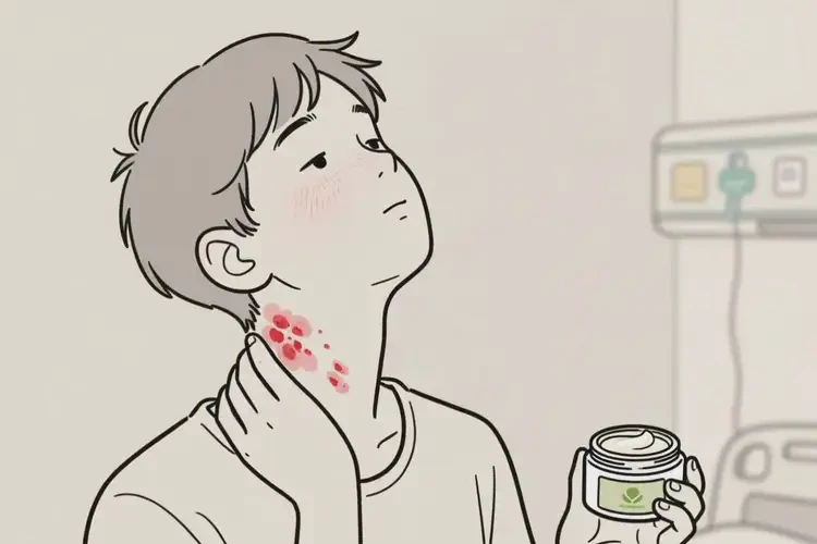 青少年脖子容易長濕疹能靠自己自愈嗎(圖2)