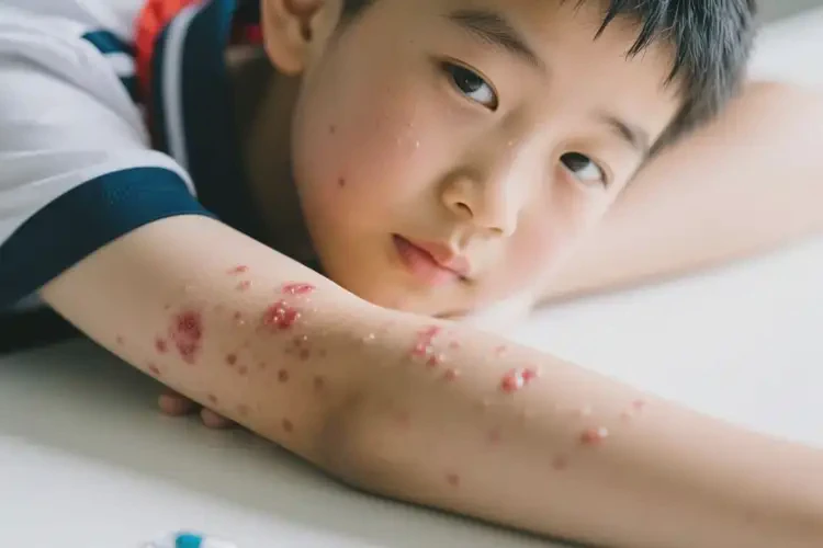 中學(xué)生手臂上起濕疹能不能徹底自愈(圖3)