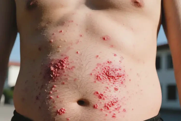 男人肚子上出濕疹可不可以徹底自愈(圖4)