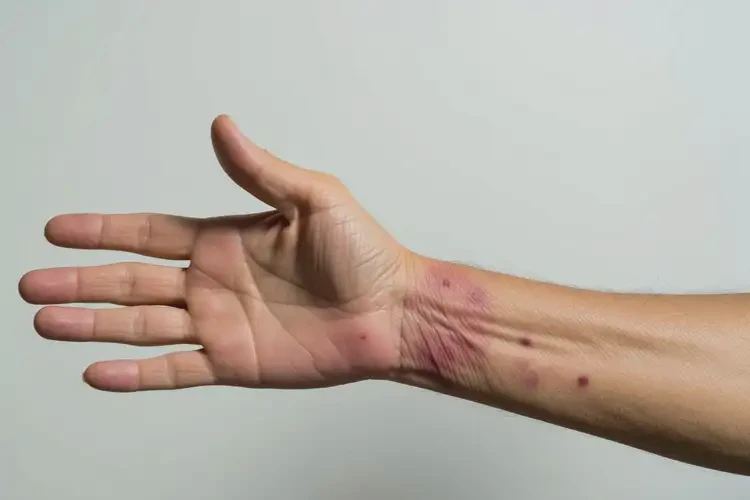 老年人手臂出濕疹不管它會(huì)自己好嗎(圖4)