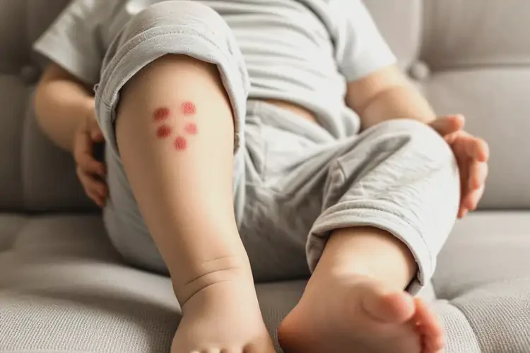 幼兒小腿上出現(xiàn)濕疹不管它會自己自愈嗎(圖4)