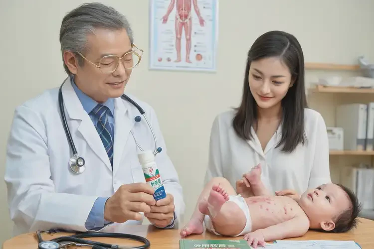 嬰兒小腿長濕疹不管它會(huì)自己自愈嗎(圖2)