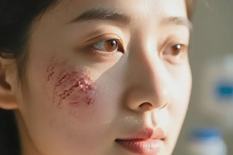 女性脸上偶尔长湿疹能彻底自愈吗(图4)