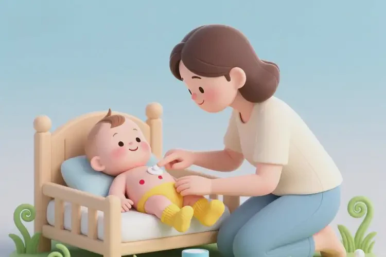 嬰幼兒肚子容易長(zhǎng)濕疹不管它會(huì)自己好嗎(圖1)