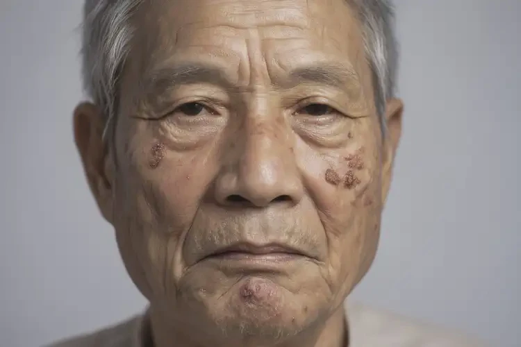 老人面部經(jīng)常長濕疹能靠自己自愈嗎(圖4)