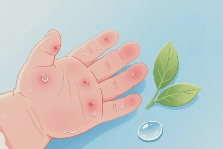 孩子肚子有湿疹不管它会自己痊愈吗(图2)