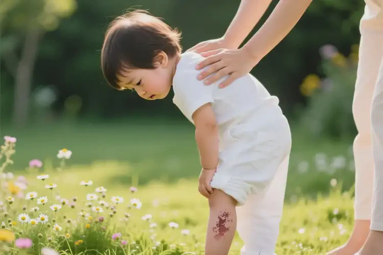 孩子小腿上經(jīng)常長濕疹能徹底自愈嗎(圖3)