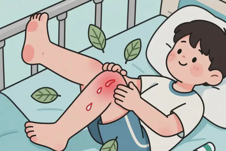 青少年小腿上長(zhǎng)濕疹能夠徹底治愈嗎(圖1)