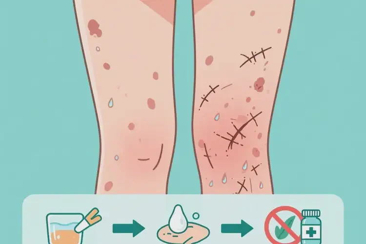 女性大腿上容易起濕疹能夠徹底治愈嗎(圖3)