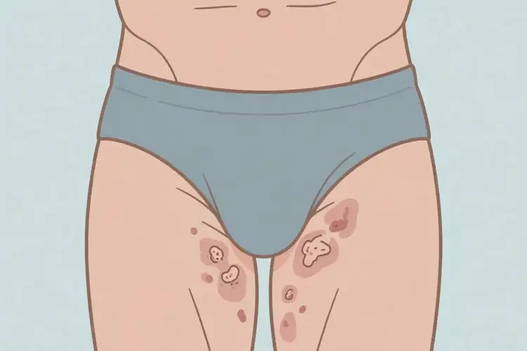 男人肛周經(jīng)常起濕疹不管它會自己好嗎(圖2)