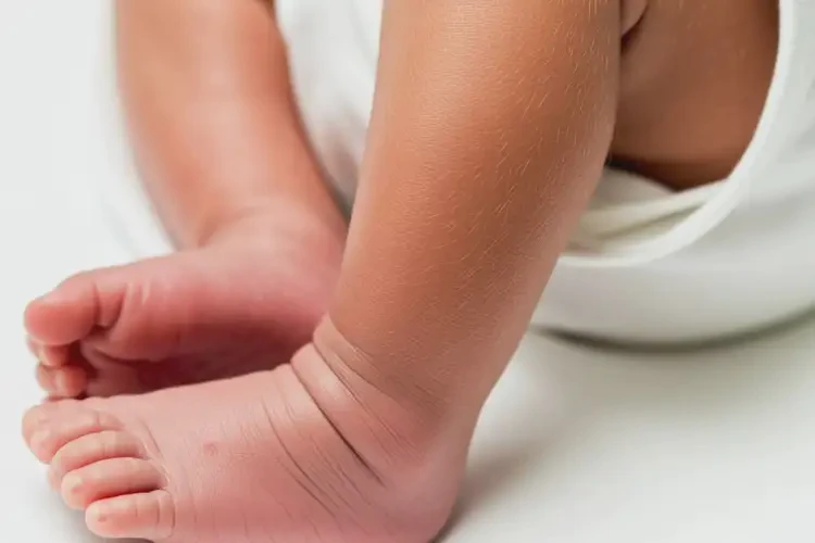 新生兒小腿上起濕疹可以徹底自愈嗎(圖2)