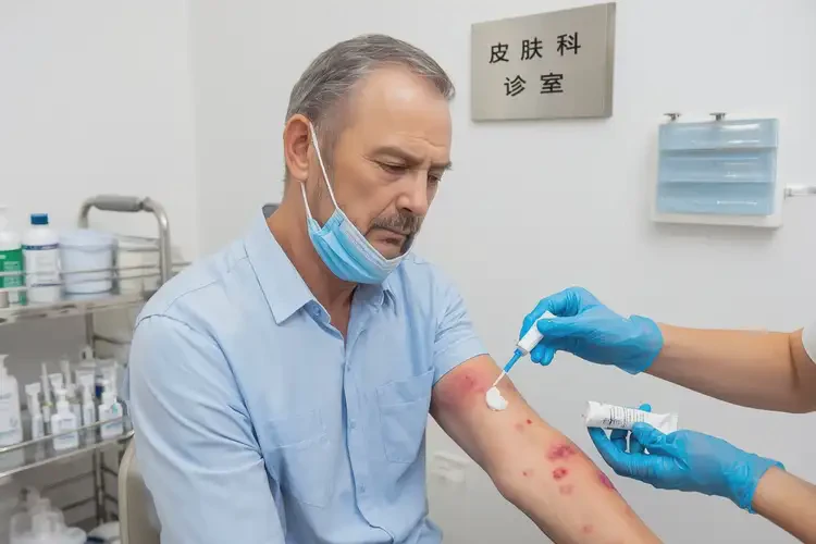 男性小腿經(jīng)常長(zhǎng)濕疹不管它會(huì)自己自愈嗎(圖3)