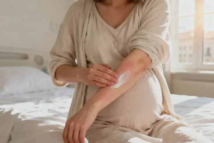 產(chǎn)婦身上偶爾起濕疹不管它會(huì)自己痊愈嗎(圖4)