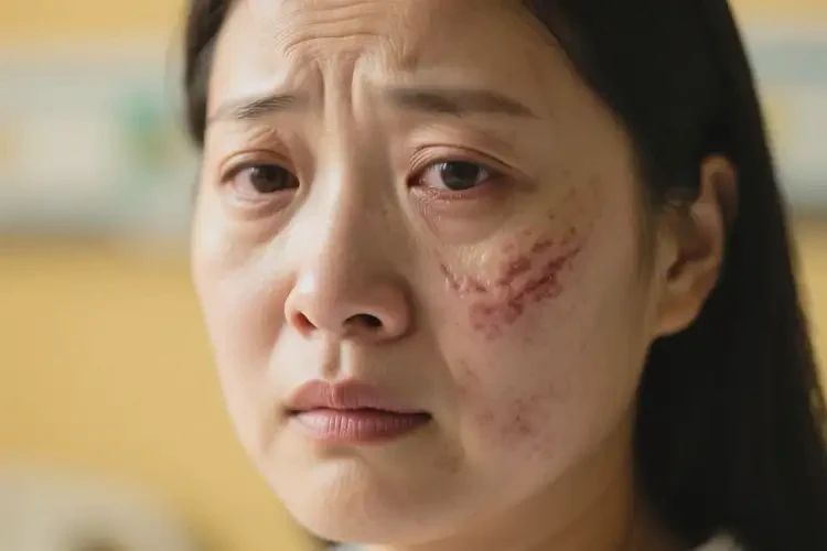 產(chǎn)婦臉上出現(xiàn)濕疹不管它會自己自愈嗎(圖2)