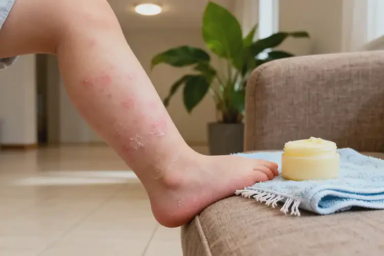 兒童小腿長(zhǎng)濕疹不管它會(huì)自己痊愈嗎(圖2)