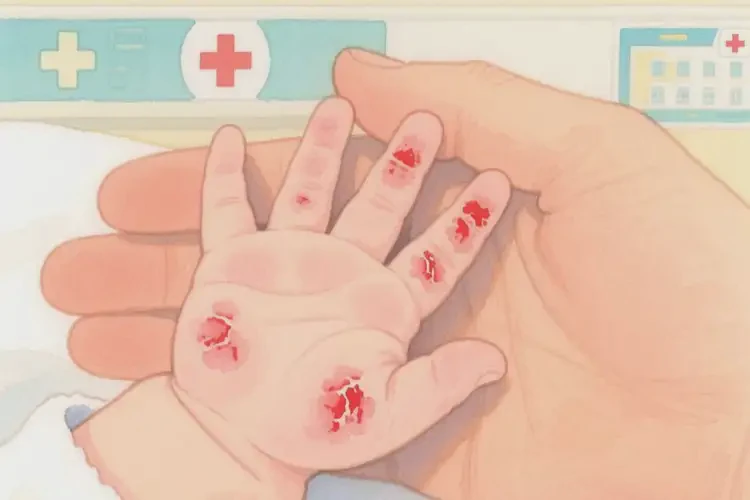 幼兒手上起濕疹不管它會(huì)自己自愈嗎(圖4)