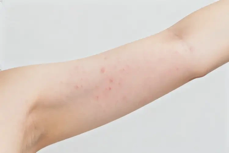 女性手臂上有濕疹可不可以徹底自愈(圖3)