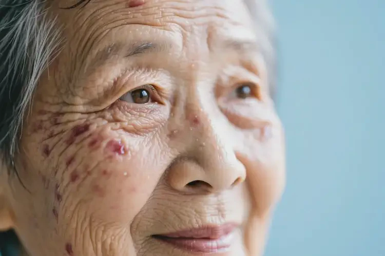 老年人臉上經(jīng)常起濕疹不管它會自己自愈嗎(圖3)