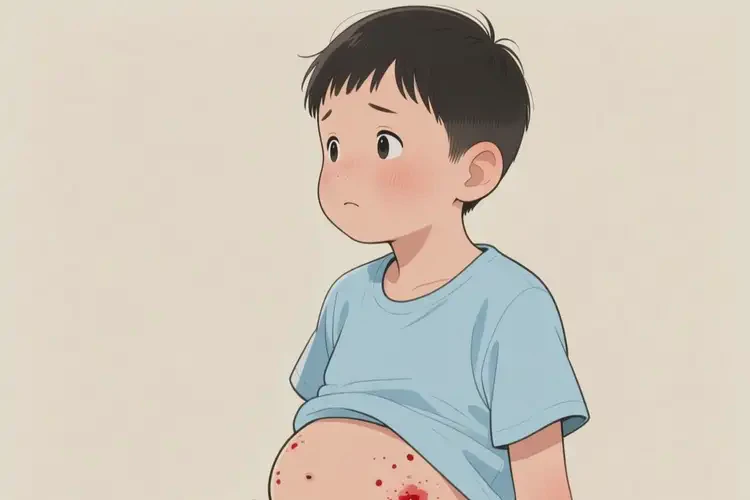 小學(xué)生肚子偶爾長(zhǎng)濕疹不管它會(huì)自己痊愈嗎(圖4)
