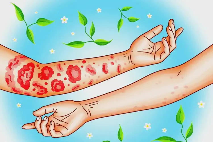 女人手臂有濕疹能徹底自愈嗎(圖4)