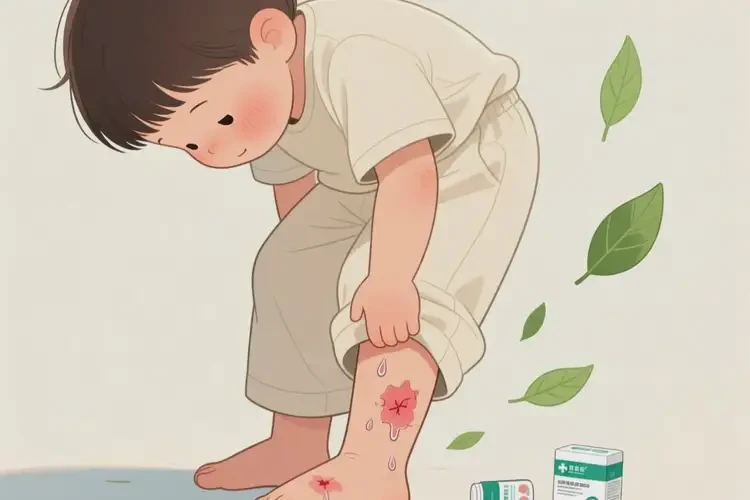 小孩小腿上出現(xiàn)濕疹能靠自己自愈嗎(圖4)