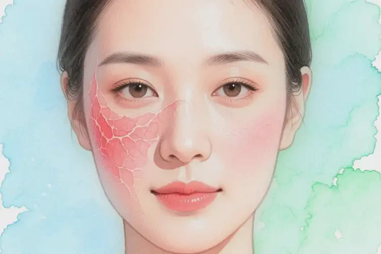 女性面部經(jīng)常長濕疹能徹底自愈嗎(圖3)