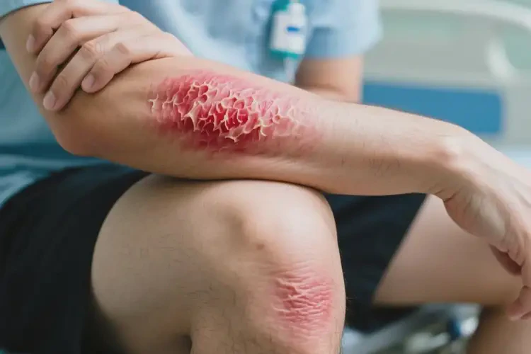 男性四肢容易起濕疹不管它會(huì)自己痊愈嗎(圖4)