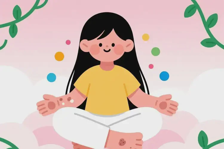 兒童四肢起濕疹不管它會(huì)自己自愈嗎(圖1)