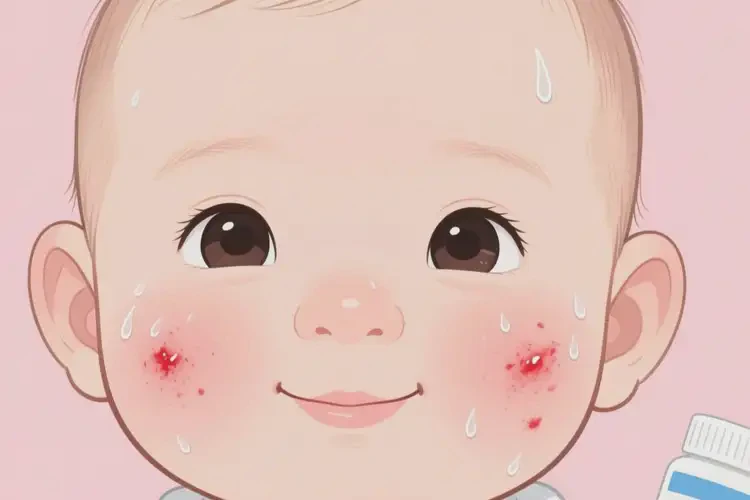 嬰兒面部容易長(zhǎng)濕疹能徹底自愈嗎(圖3)