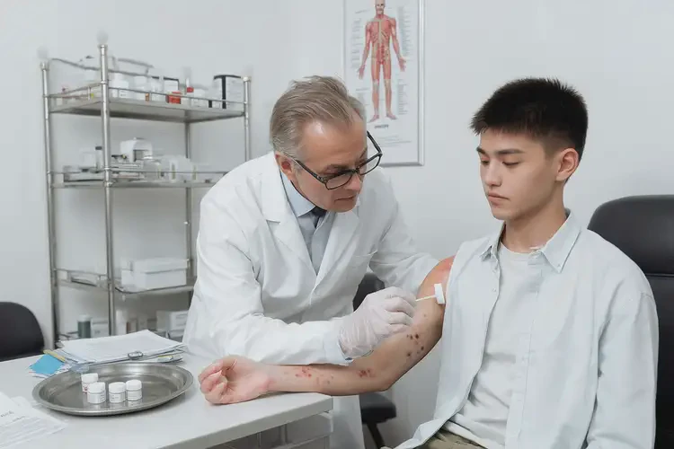 大學(xué)生全身偶爾長(zhǎng)濕疹能徹底自愈嗎(圖3)