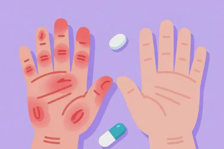 少兒身上有濕疹不管它會(huì)自己自愈嗎(圖2)