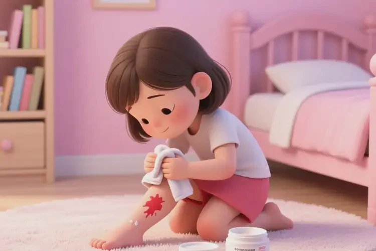 少兒小腿有濕疹不管它會(huì)自己痊愈嗎(圖3)