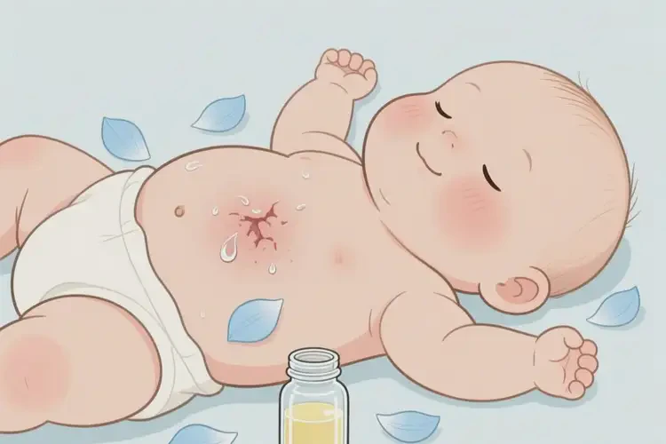 寶寶肚子有濕疹可不可以徹底自愈(圖3)