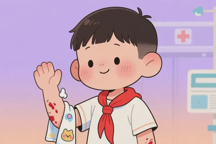 小學(xué)生手臂上長(zhǎng)濕疹可不可以徹底自愈(圖1)