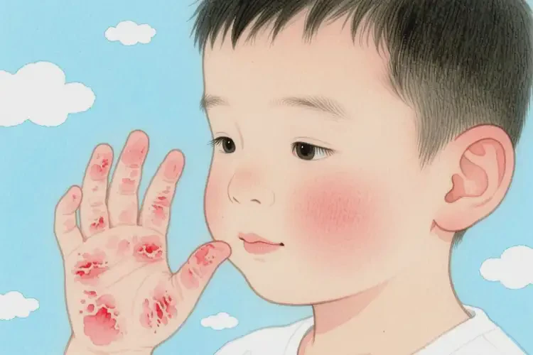 小學生手上出現(xiàn)濕疹能夠徹底治愈嗎(圖4)