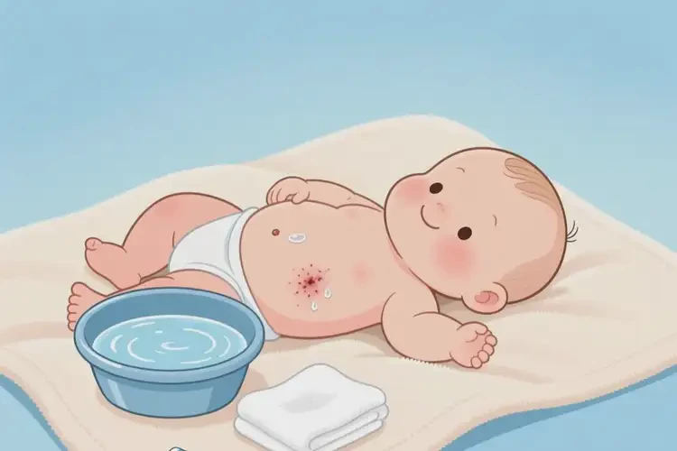 嬰幼兒肚子偶爾起濕疹可以徹底自愈嗎(圖4)